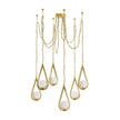 Arteriors Ova Multidrop Chandelier
