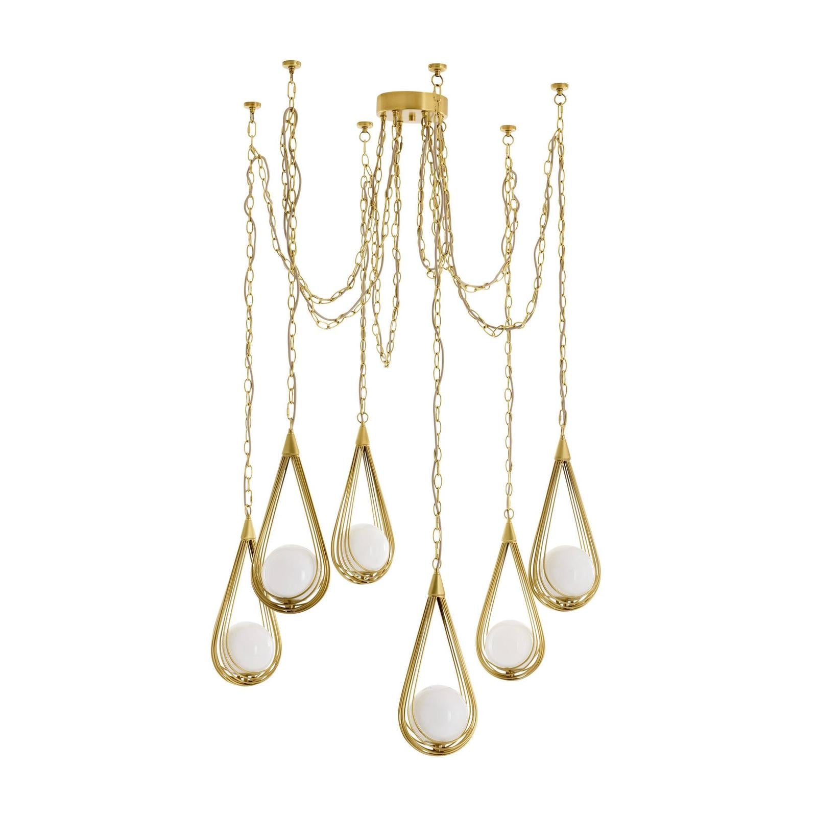 Arteriors Ova Multidrop Chandelier