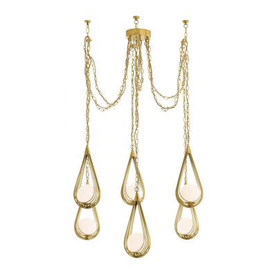 Arteriors Ova Multidrop Chandelier