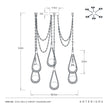Arteriors Ova Multidrop Chandelier
