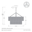 Arteriors Hecche Chandelier