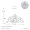 Arteriors Lotus Pendant