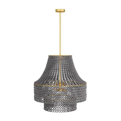 Arteriors Hannie Gray Wash Chandelier