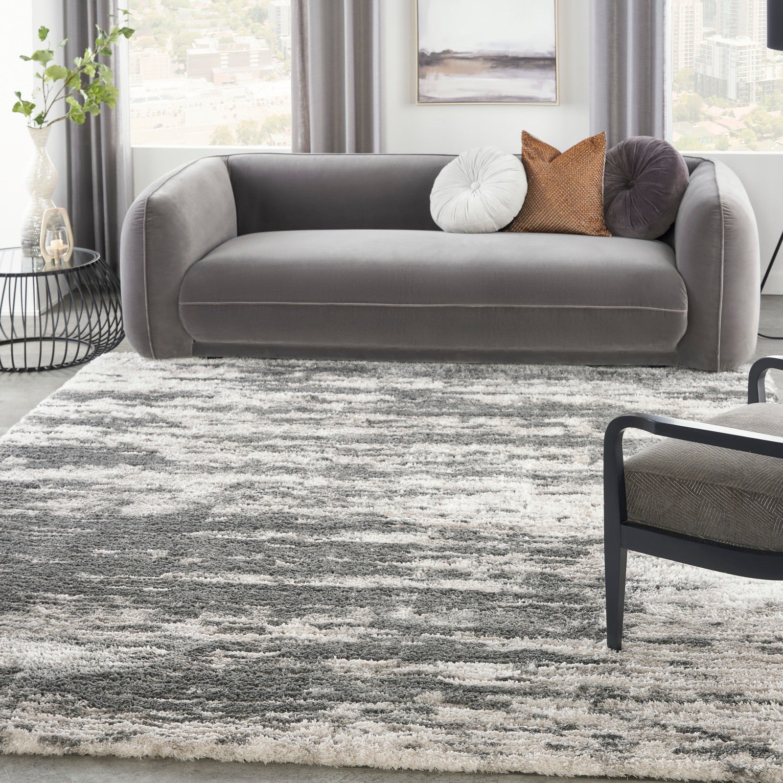 Nourison Dreamy Shag DRS02 Shag Indoor Rug