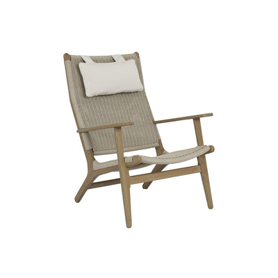 Sunset West Coastal Teak Cushionless Highback Chair