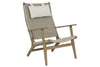 Sunset West Coastal Teak Cushionless Highback Chair