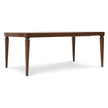 Hooker Furniture Archives Rectangle Dining Table with Two 20-inch Leaves