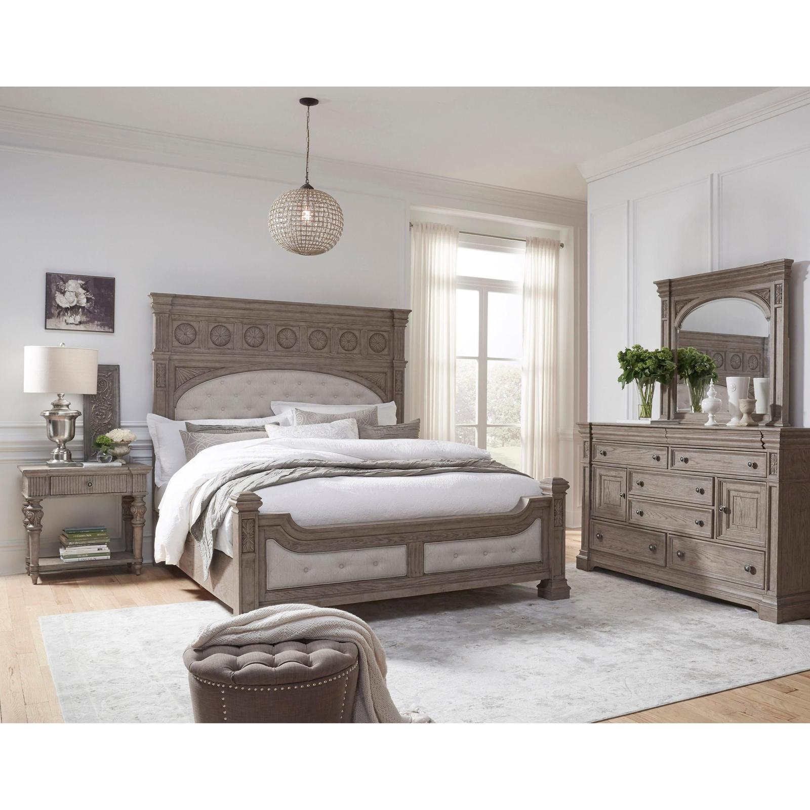 Pulaski Furniture Kingsbury French Gray 8 Drawer Dresser