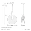 Arteriors Tyche Pendant