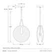 Arteriors Tyche Pendant