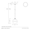 Arteriors Silver Noble Pendant