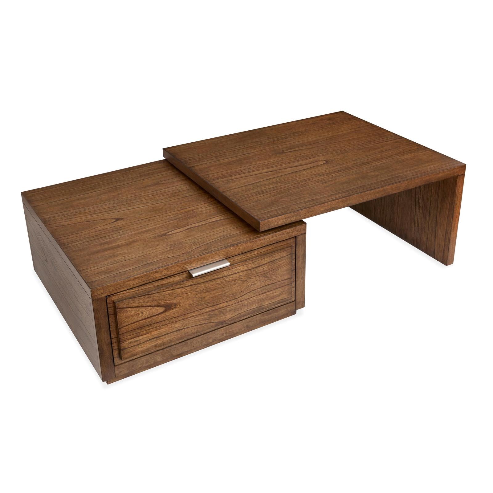Magnussen Home Newton Cinnamon Rectangular  Cocktail Table 
