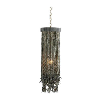 Arteriors Baja Dark Gray Wash Pendant