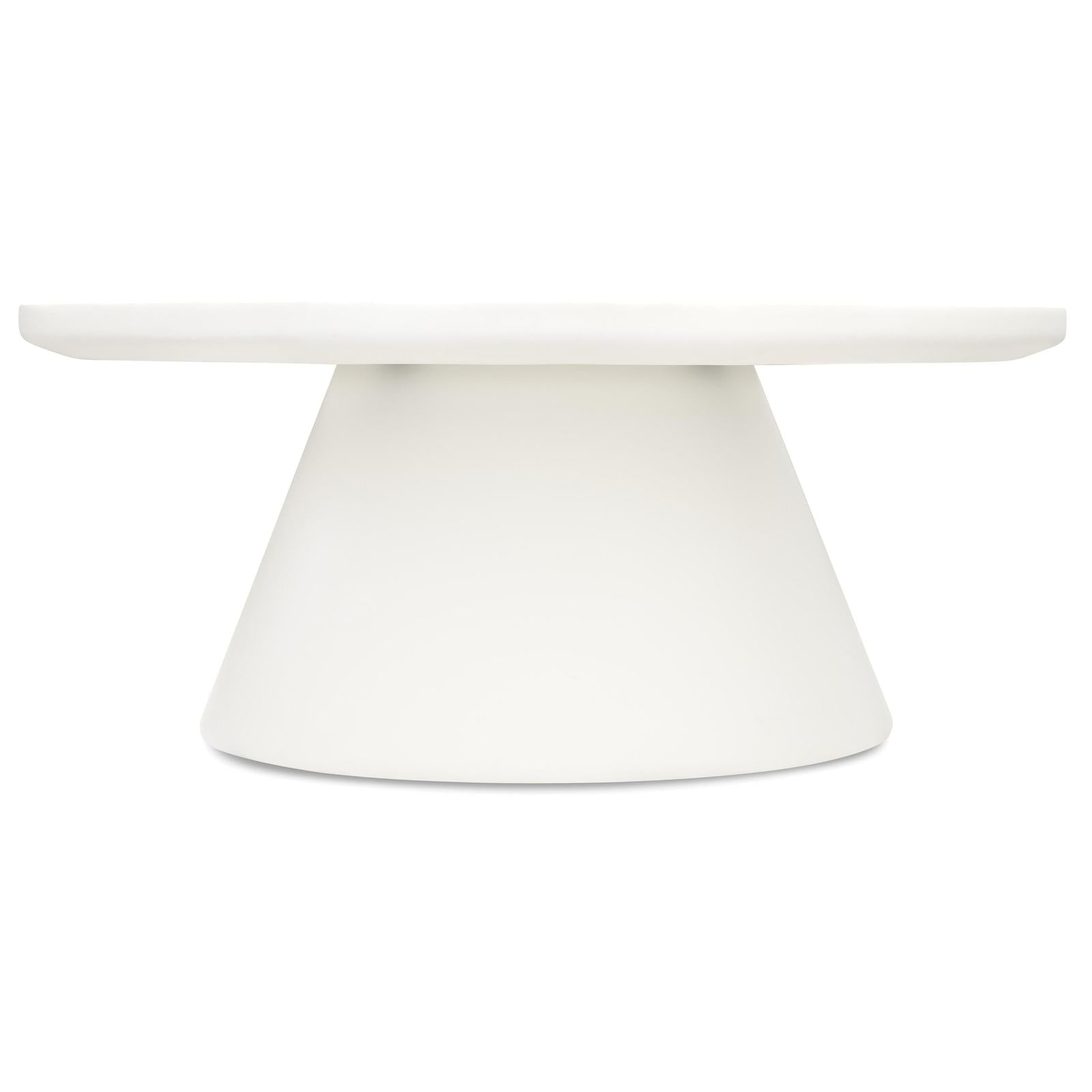 Sunset West Bone Pedestal Coffee Table