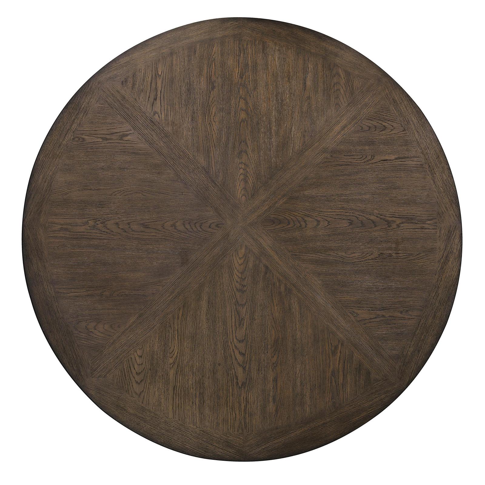 Pulaski Saddle Creek Timber Brown Round Dining Table