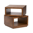 Magnussen Home Newton Cinnamon Square End Table