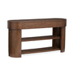 Magnussen Home Holloway Toasted Almond Oval Sofa Table