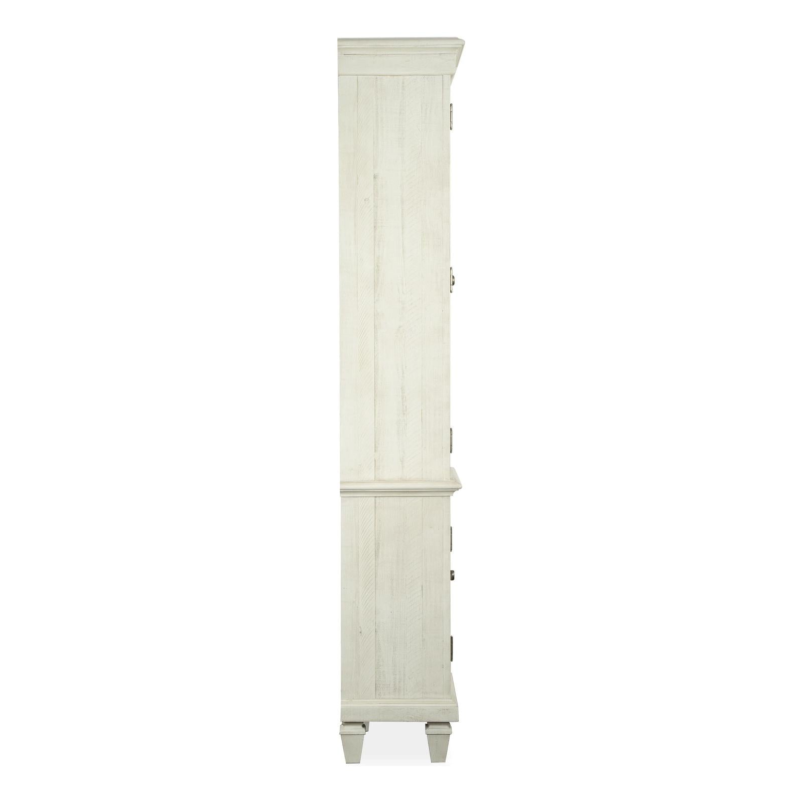 Magnussen Home Newport Alabaster Entertainment Wall