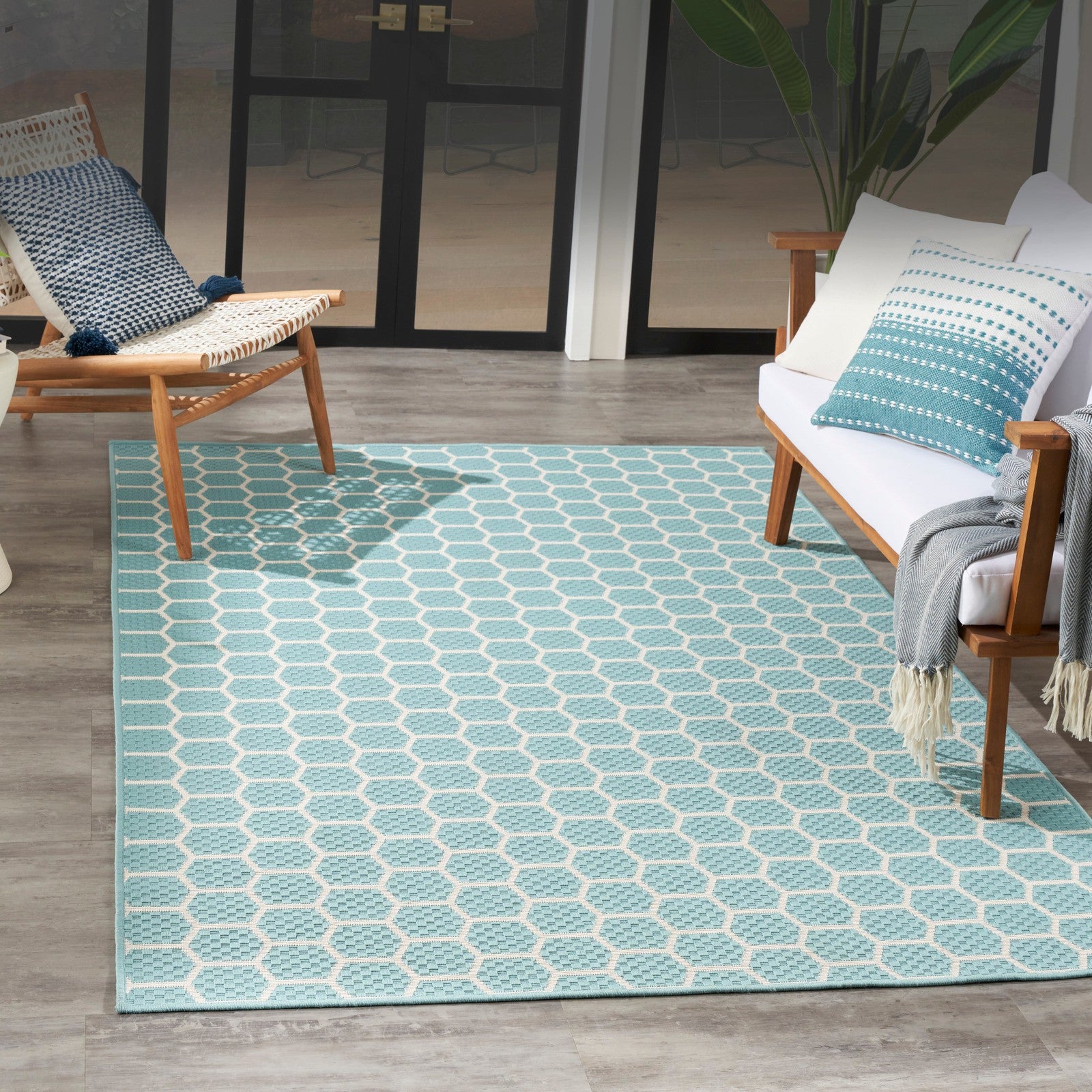 Nourison Twist Reversible TWS01 Modern Rug