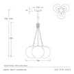 Arteriors Trinity Chandelier