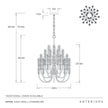 Arteriors Kaia Small Chandelier