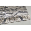 Feizy Kano 3877F Transitional Abstract Rug in Taupe/Gray/Ivory