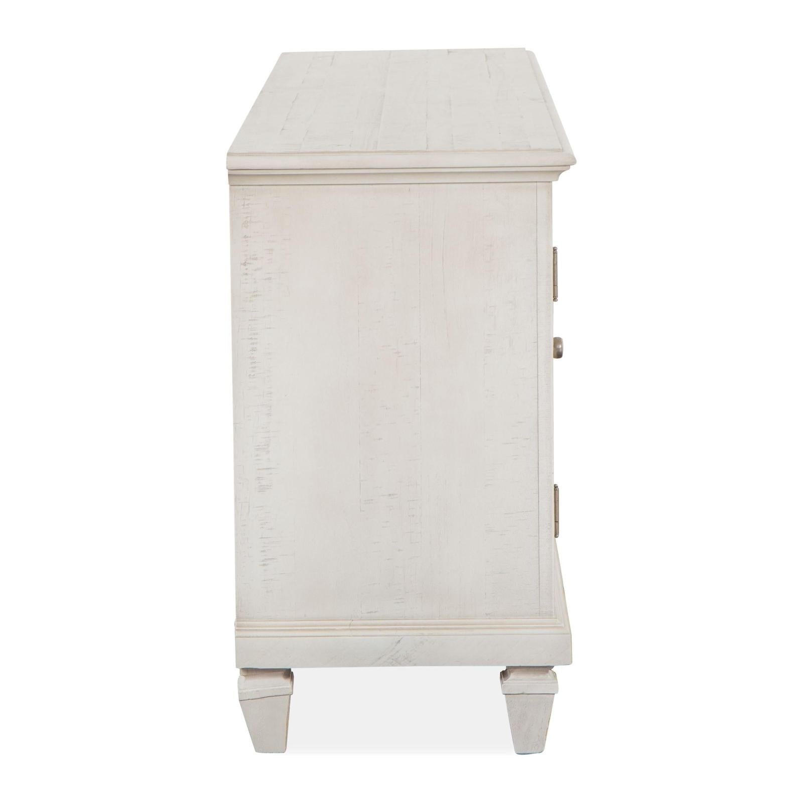 Magnussen Home Newport Alabaster Console