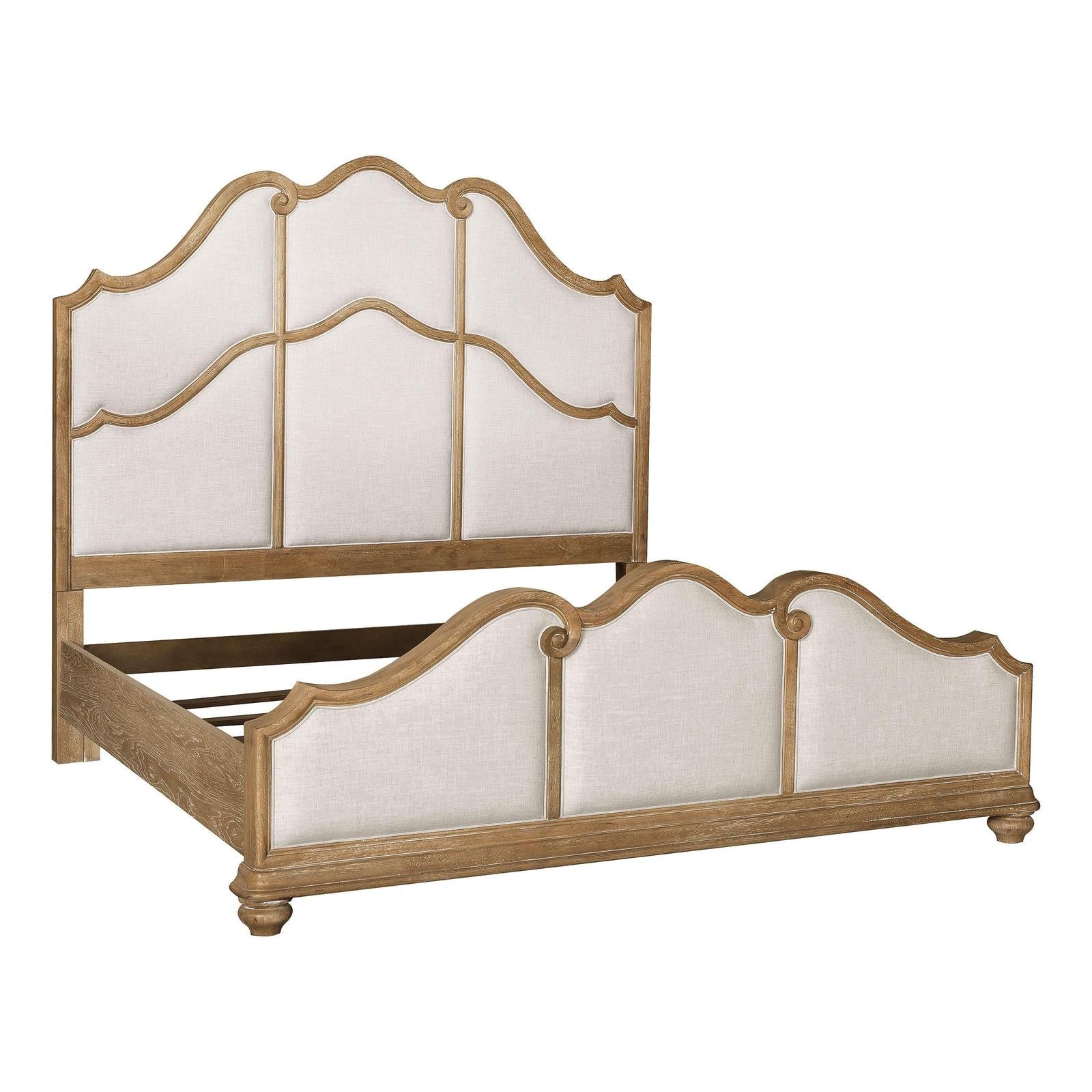 Pulaski Furniture Weston Hills Flax Seed Upholstered Bed