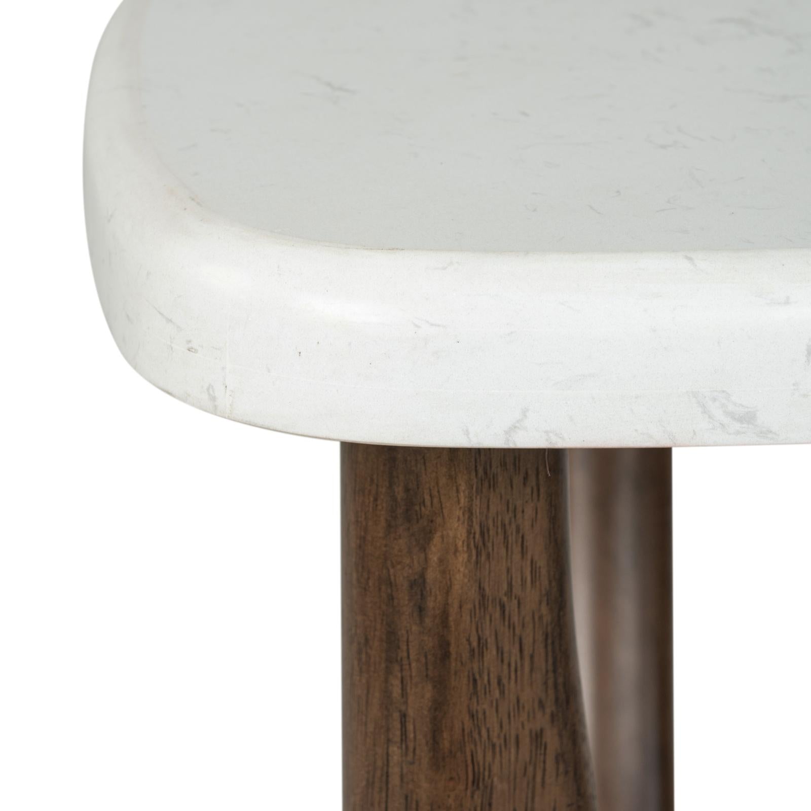 Magnussen Home Arwen Turkish Coffee Shaped End Table