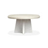 Magnussen Home Lorelei Misty Cloud Extendable Round Dining Table