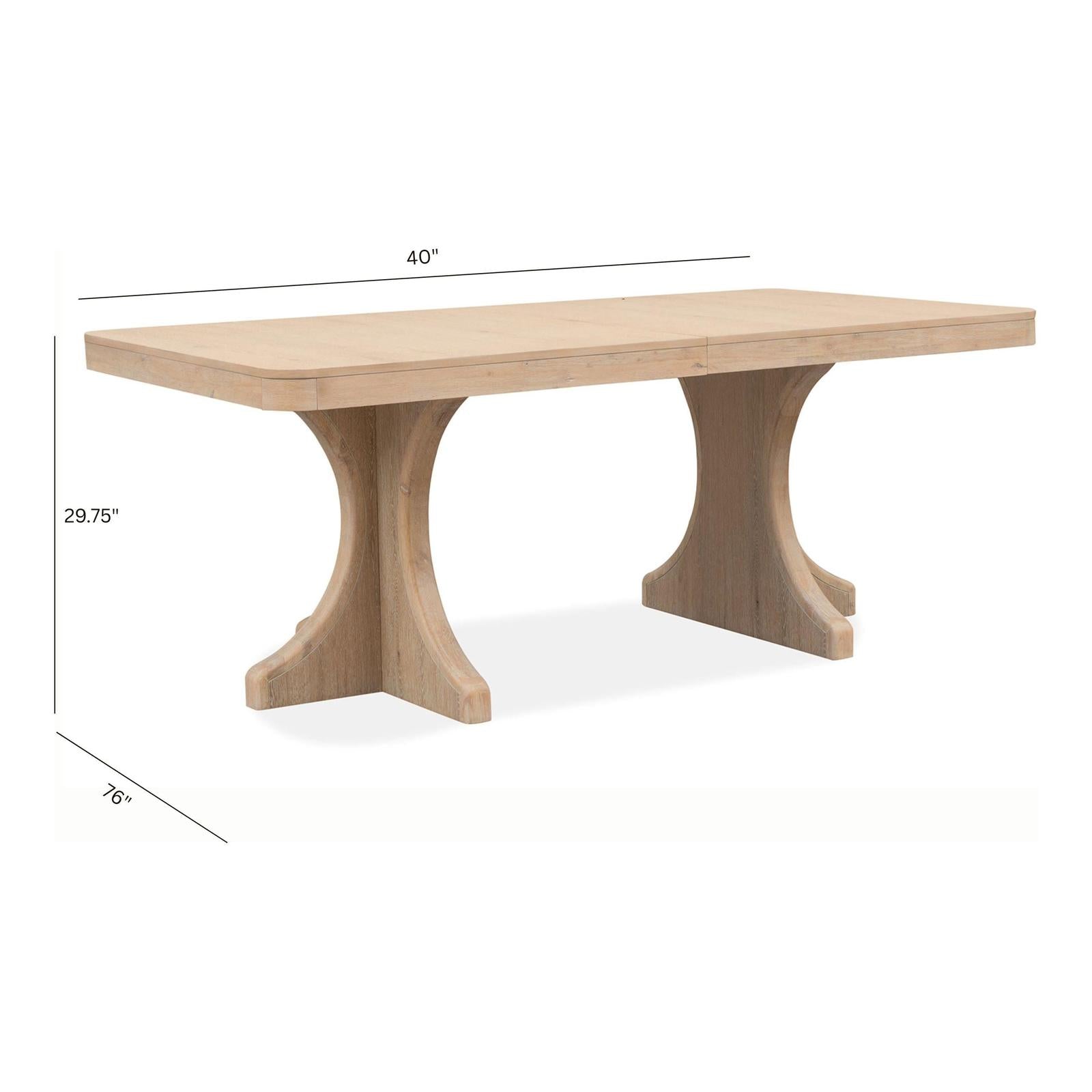 Magnussen Home Somerset Butternut Dining Table