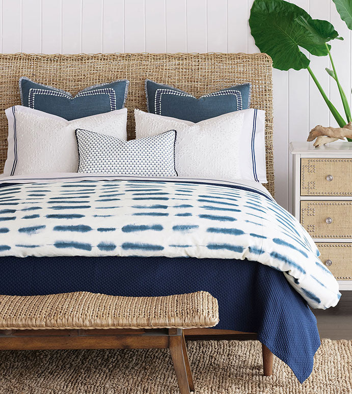 Eastern Accents High Tide Shibori Duvet Cover