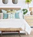 Eastern Accents Belize Embroidered Tacked Comforter
