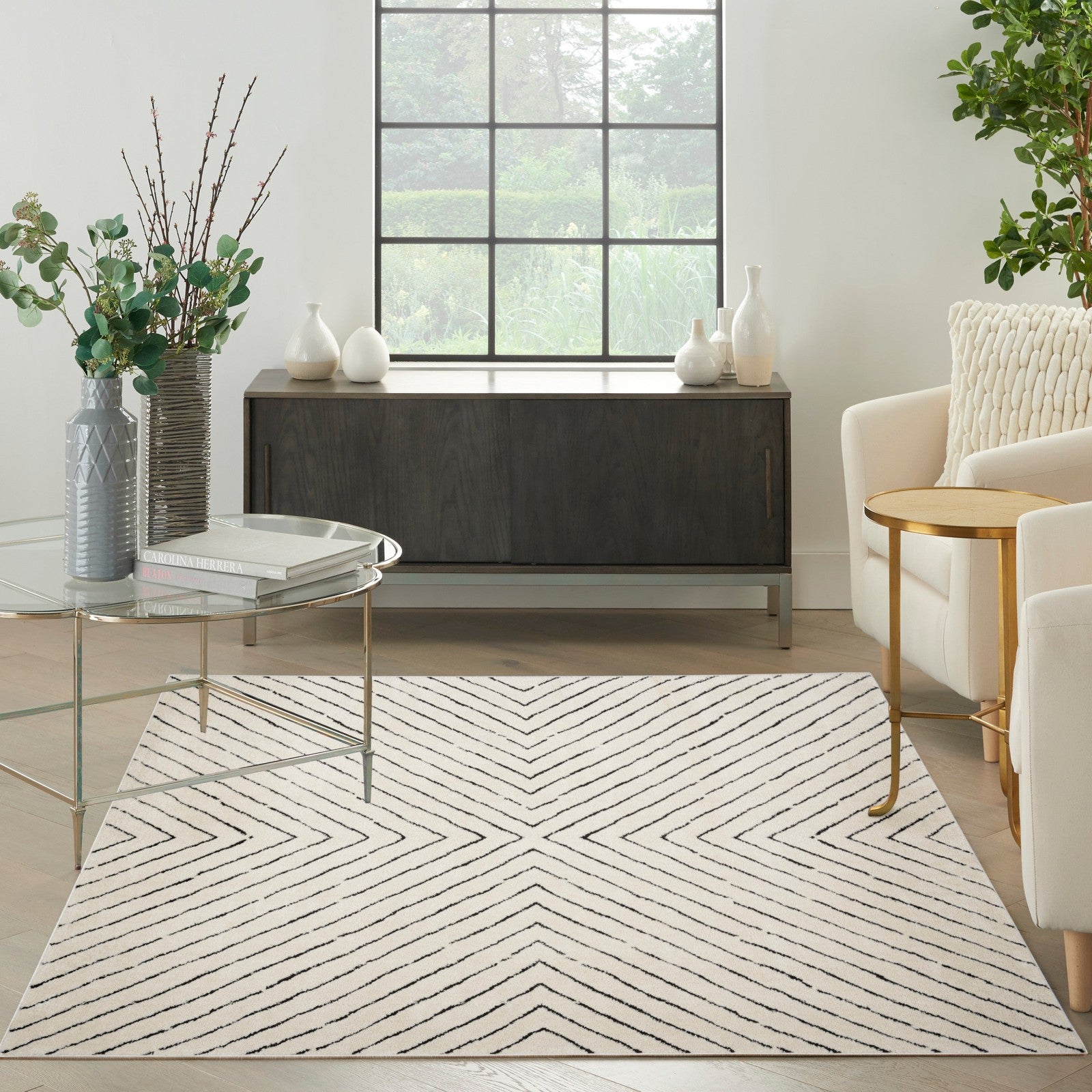 Nourison Modern Comfort MNC01 Scandinavian Indoor Rug