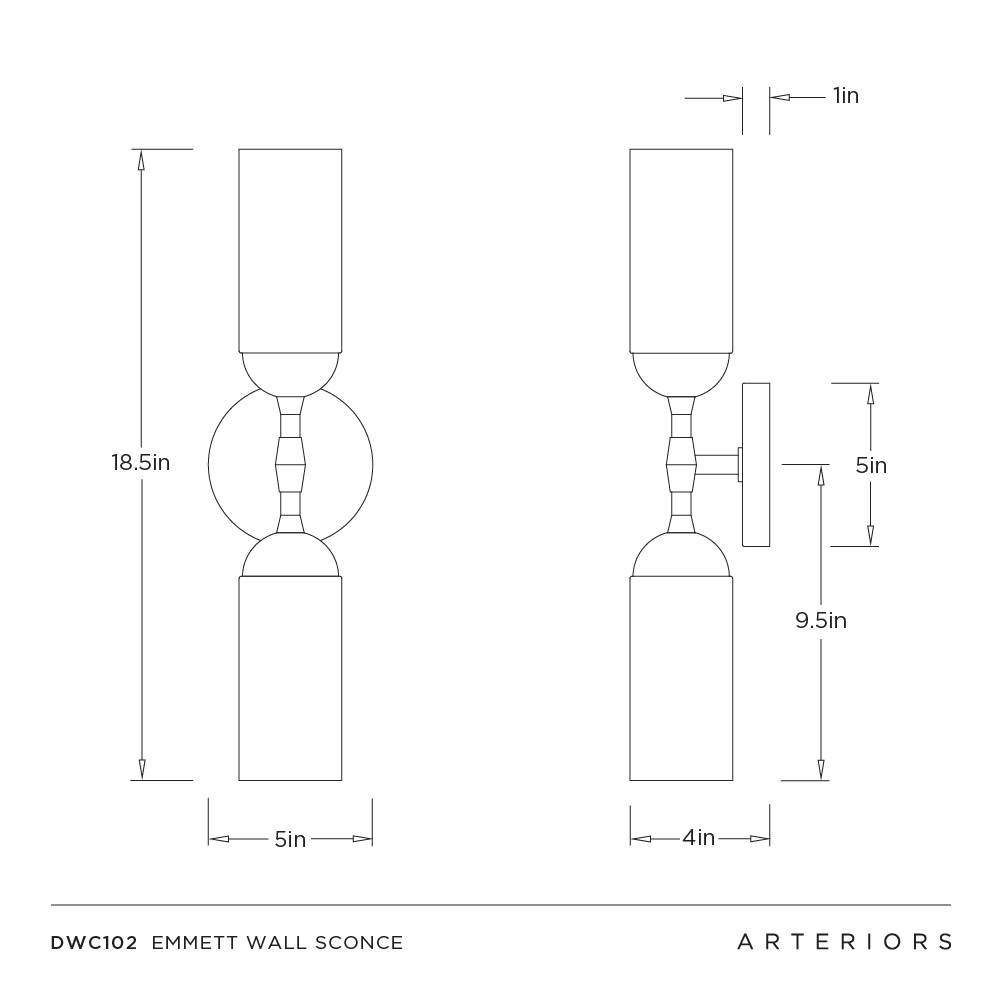 Arteriors Emmett Wall Sconce