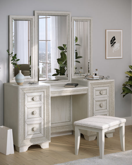 Pulaski Furniture Camila Creamy White Vanity