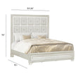 Pulaski Furniture Camila Creamy White Upholstered Bed