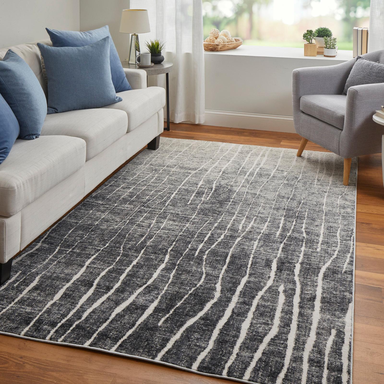 Feizy Kano 39LIF Transitional Abstract Rug