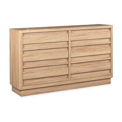 Magnussen Home Brentwood Heights Provincial Brown Double Drawer Dresser