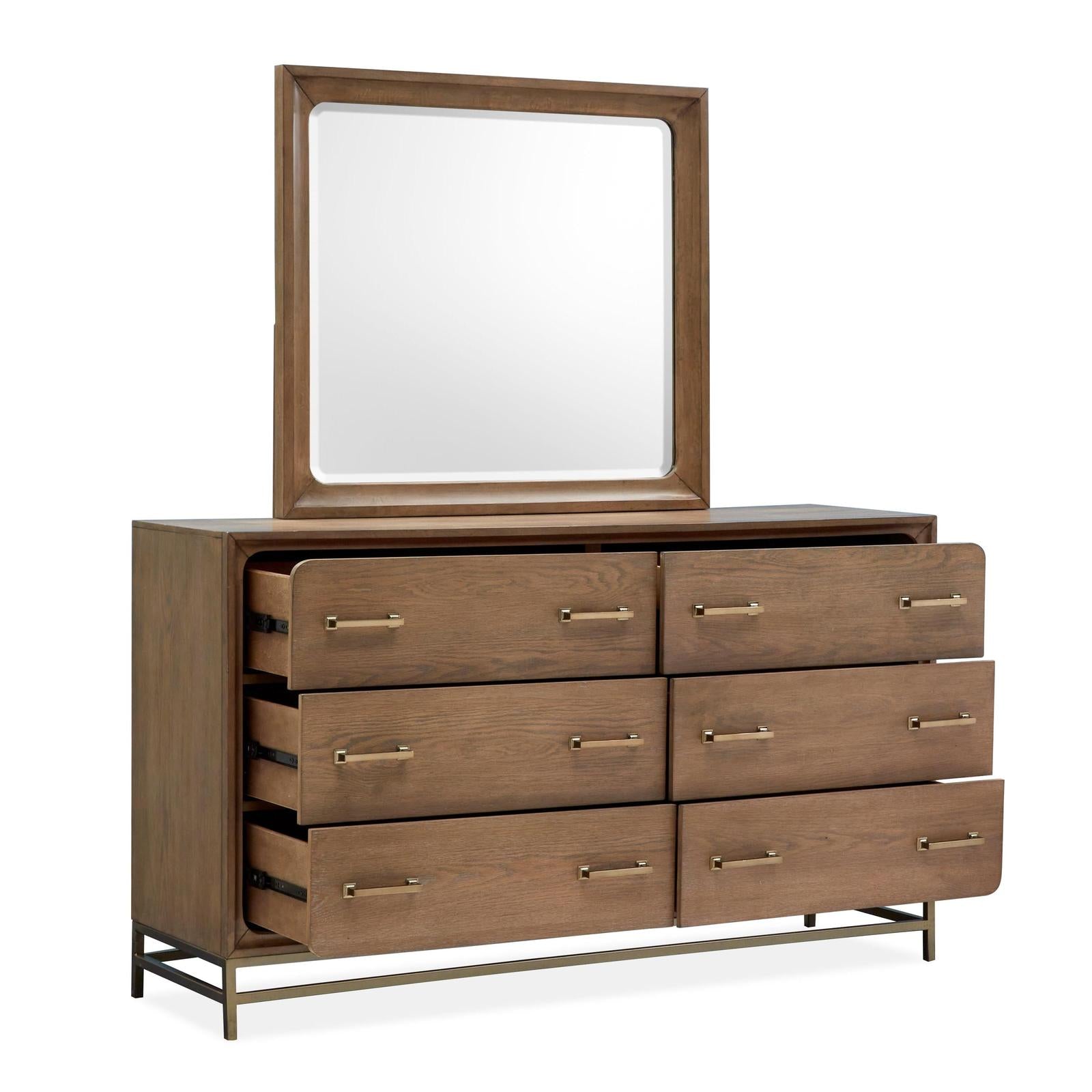 Magnussen Home Lindon Belgian Wheat & Coffee Bean Double Drawer Dresser