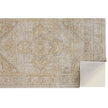 Feizy Aura 3734F Modern Oriental Rug in Ivory/Gold