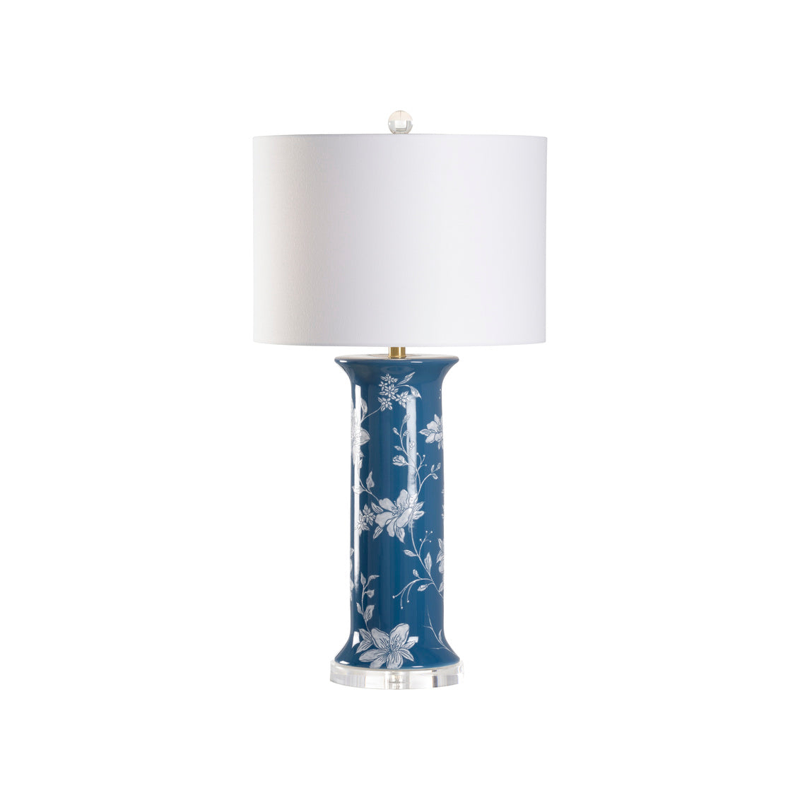 Wildwood Chastity Blue White Lamp