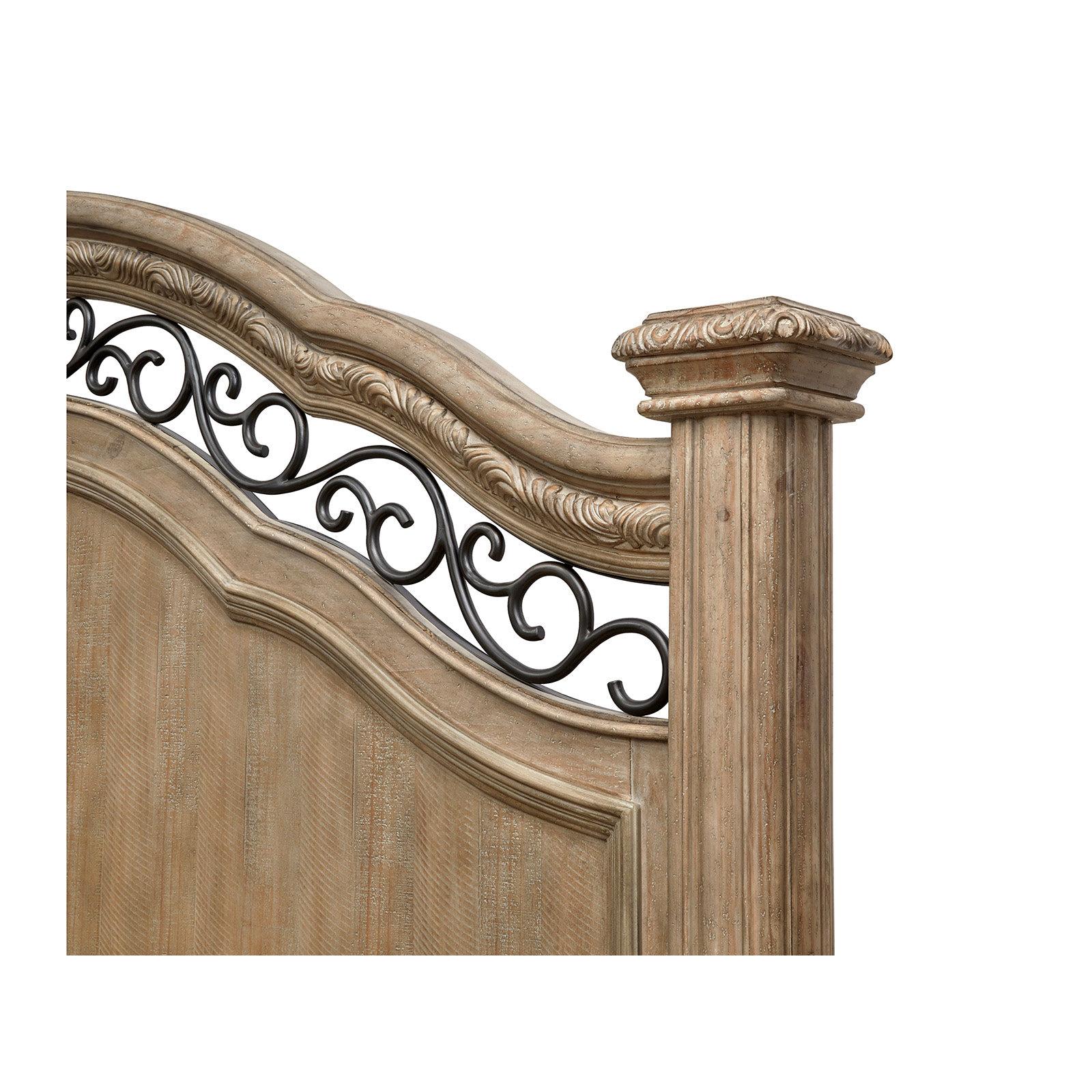 Magnussen Home Marisol Fawn Panel Bed