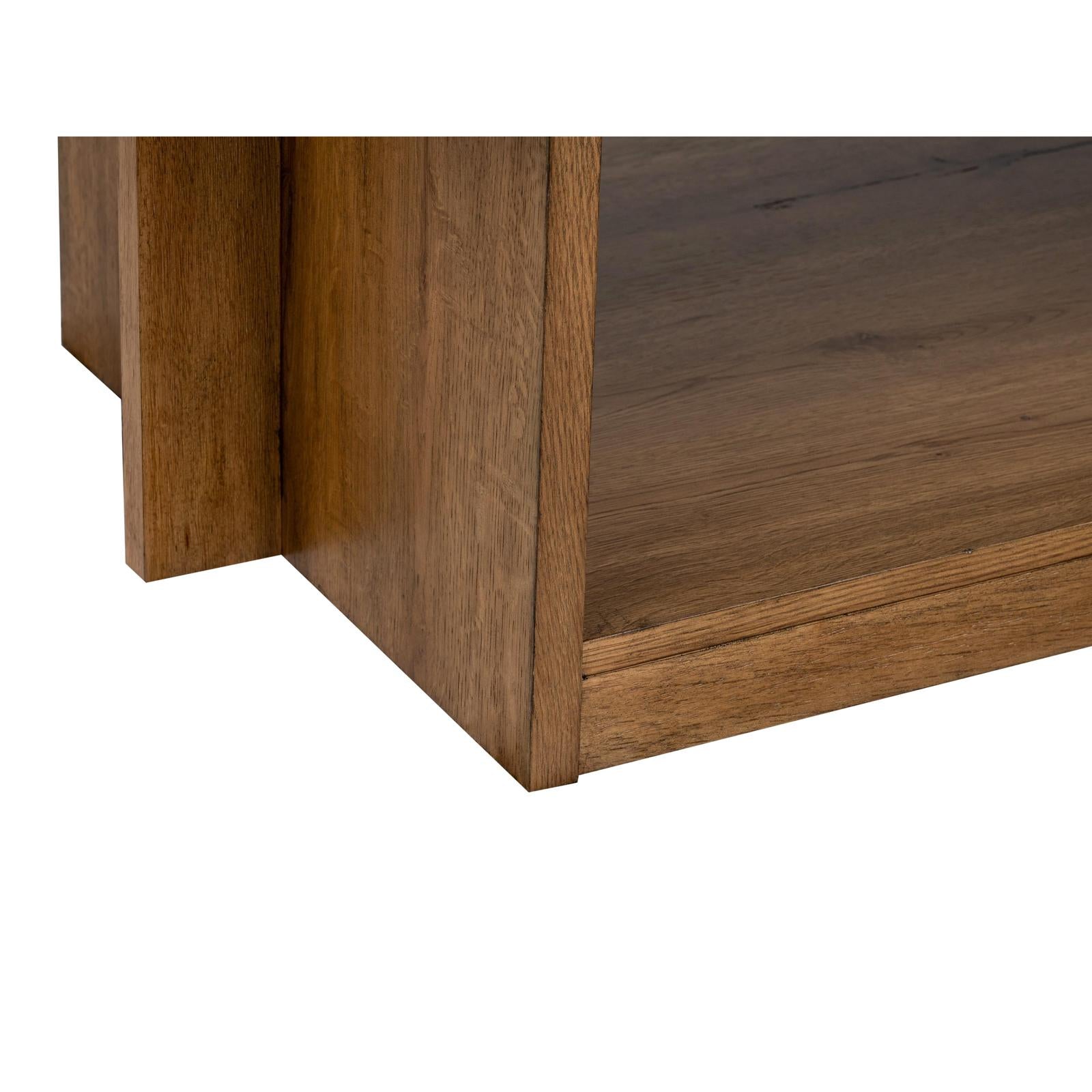 Magnussen Home Marcel Brown Rectangular Cocktail Table