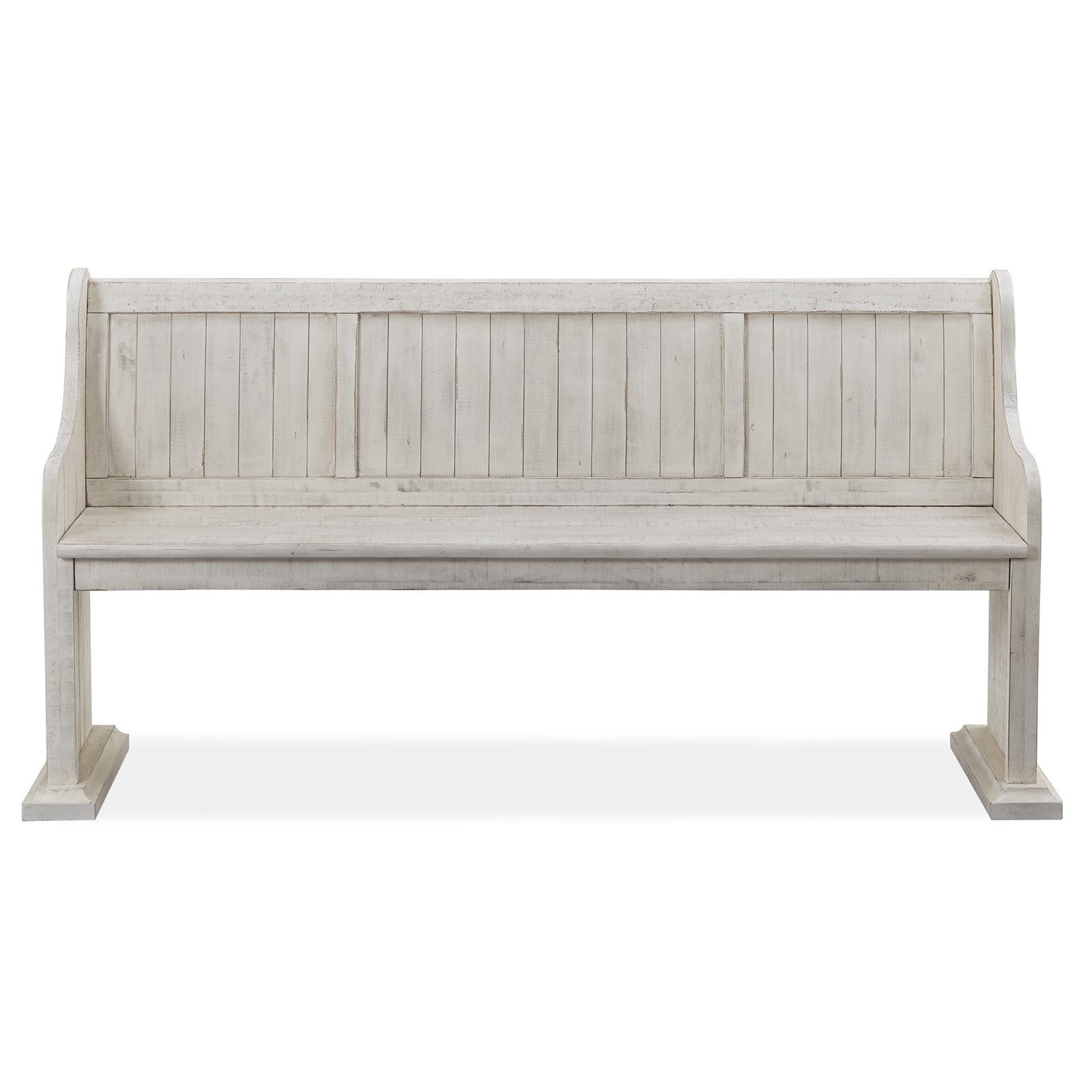 Magnussen Home Bronwyn Alabaster Bench