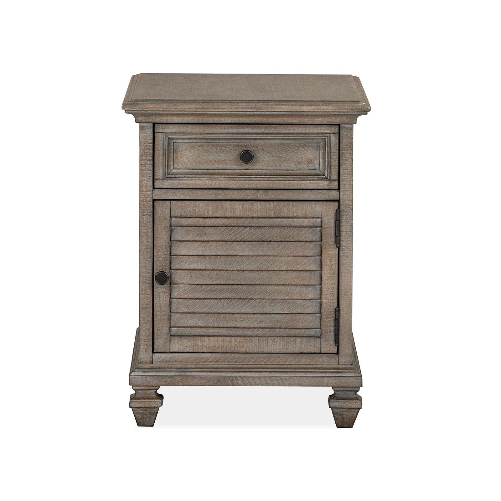 Magnussen Home Lancaster Dovetail Grey End Table