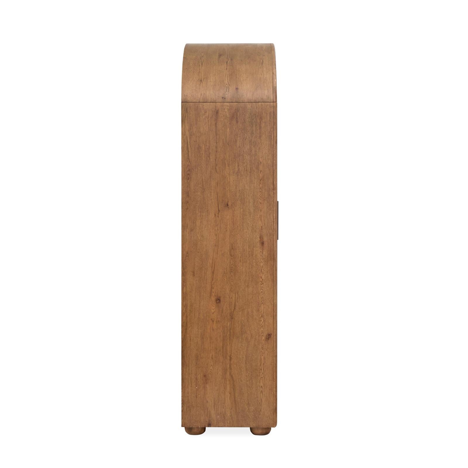 Magnussen Home Woodward Dark Clove Display Cabinet