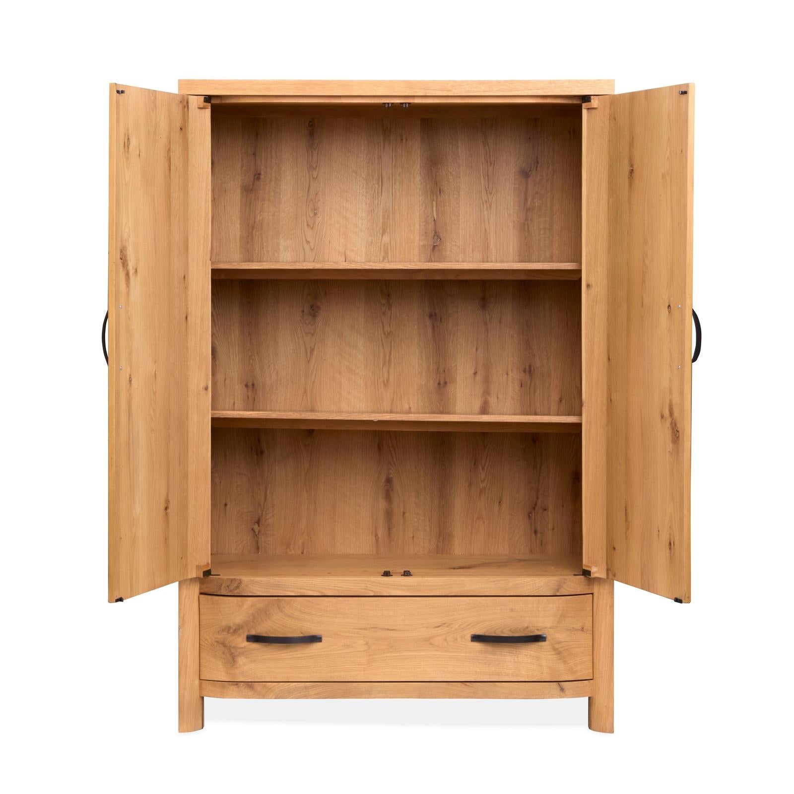 Magnussen Home Laramie Honey Wheat Armoire