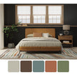 Feizy Eden 39QXF Modern Abstract Rug in Ivory/Brown/Blue