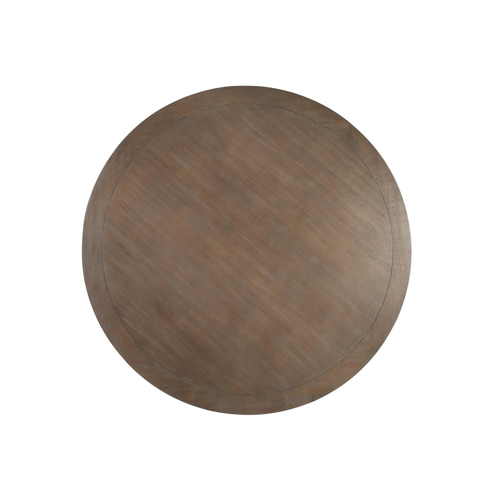 Magnussen Home Paxton Place Dovetail Grey Round Dining Table